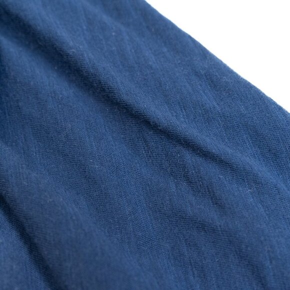 Anthropologie Velvet Graham & Spencer Gussie Side Tie Dress Blue - Picture 10 of 14